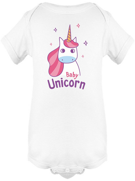 Kawaii Baby Unicorn Bodysuit Baby's -Image by Shutterstock