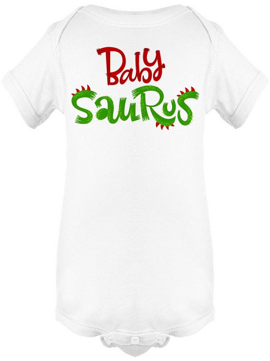 Quote Fun Dinosaur Bodysuit Baby's -Image by Shutterstock