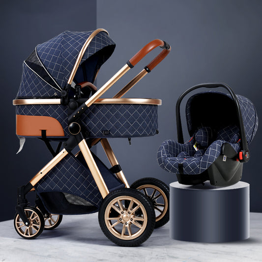 Landscape Baby Cart Can Sit Can Lie