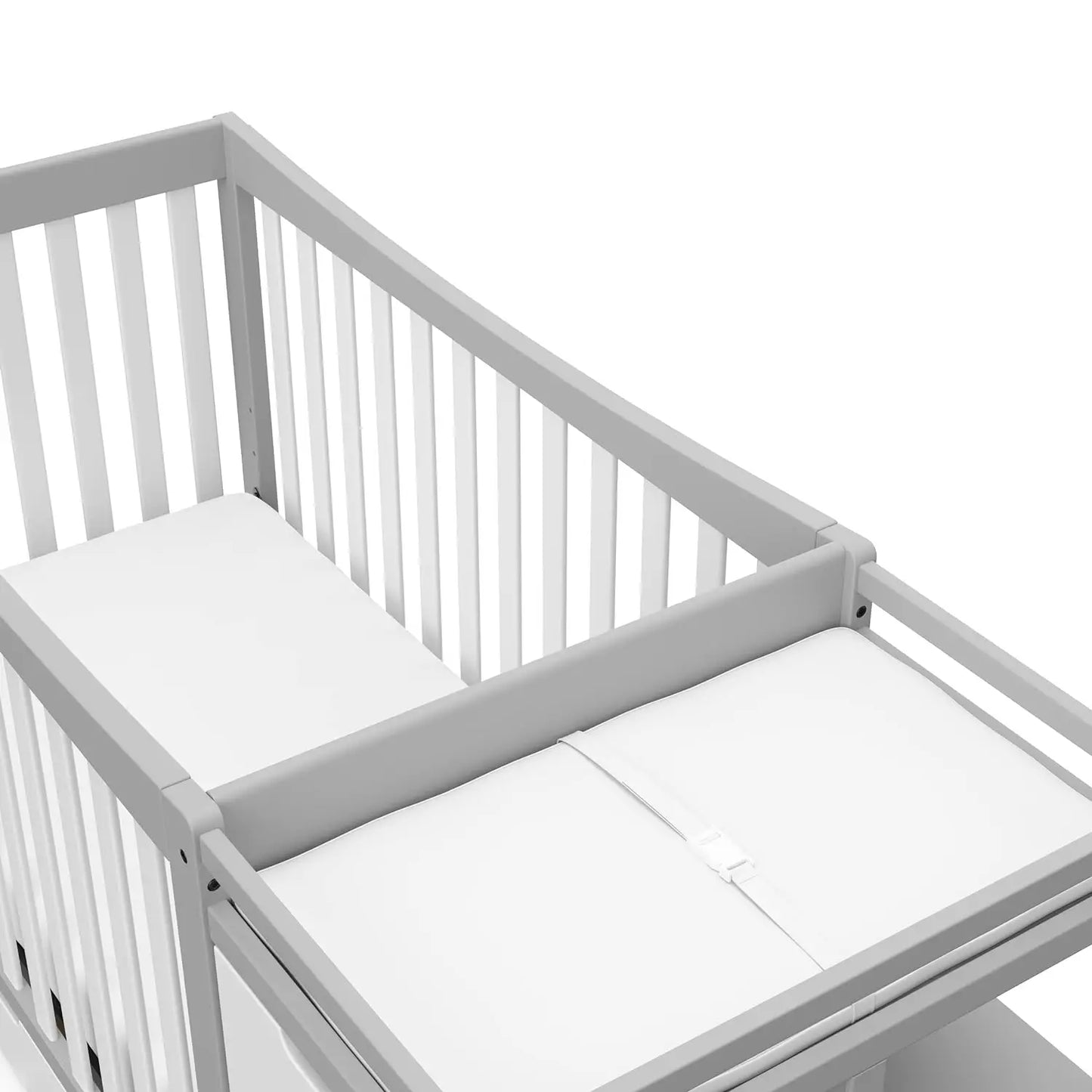 Maximo 5-In-1 Convertible Crib & Changer With Drawer
