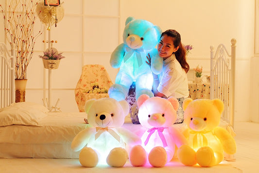 Glowing LED Teddy Bears: Perfect Christmas Gift for Kids
