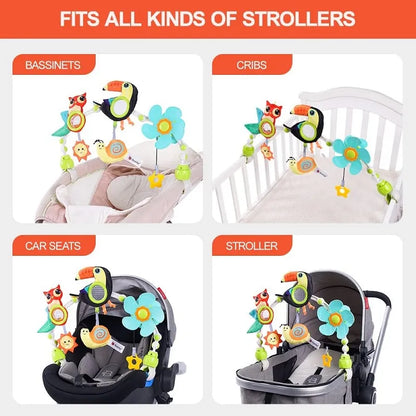Keep your baby entertained and stimulated while on the go!
