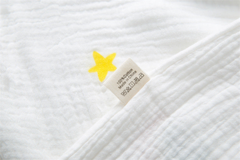 Newborn Baby Printed Pattern Blanket Absorbent Towel-12